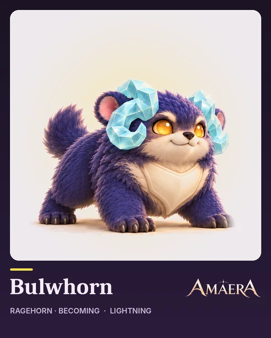 Bulwhorn, a becoming of Ragehorn