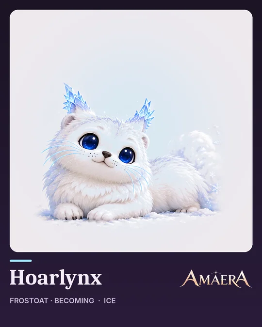 Hoarlynx, a becoming of Frostoat