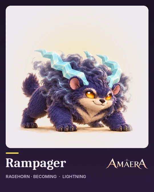 Rampager, a becoming of Ragehorn